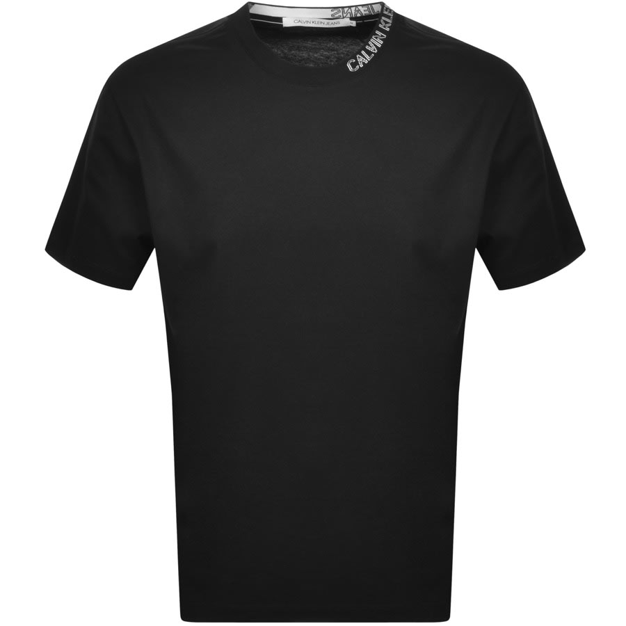 Alternative Image for ProductCalvin Klein Intarsia T Shirt Black1